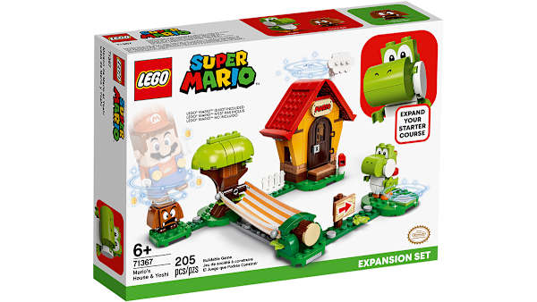【Yoshi Ok】Nintendo Switch Lite LEGO® Super Mario™ Mario's House & Yoshi Expansion Set
